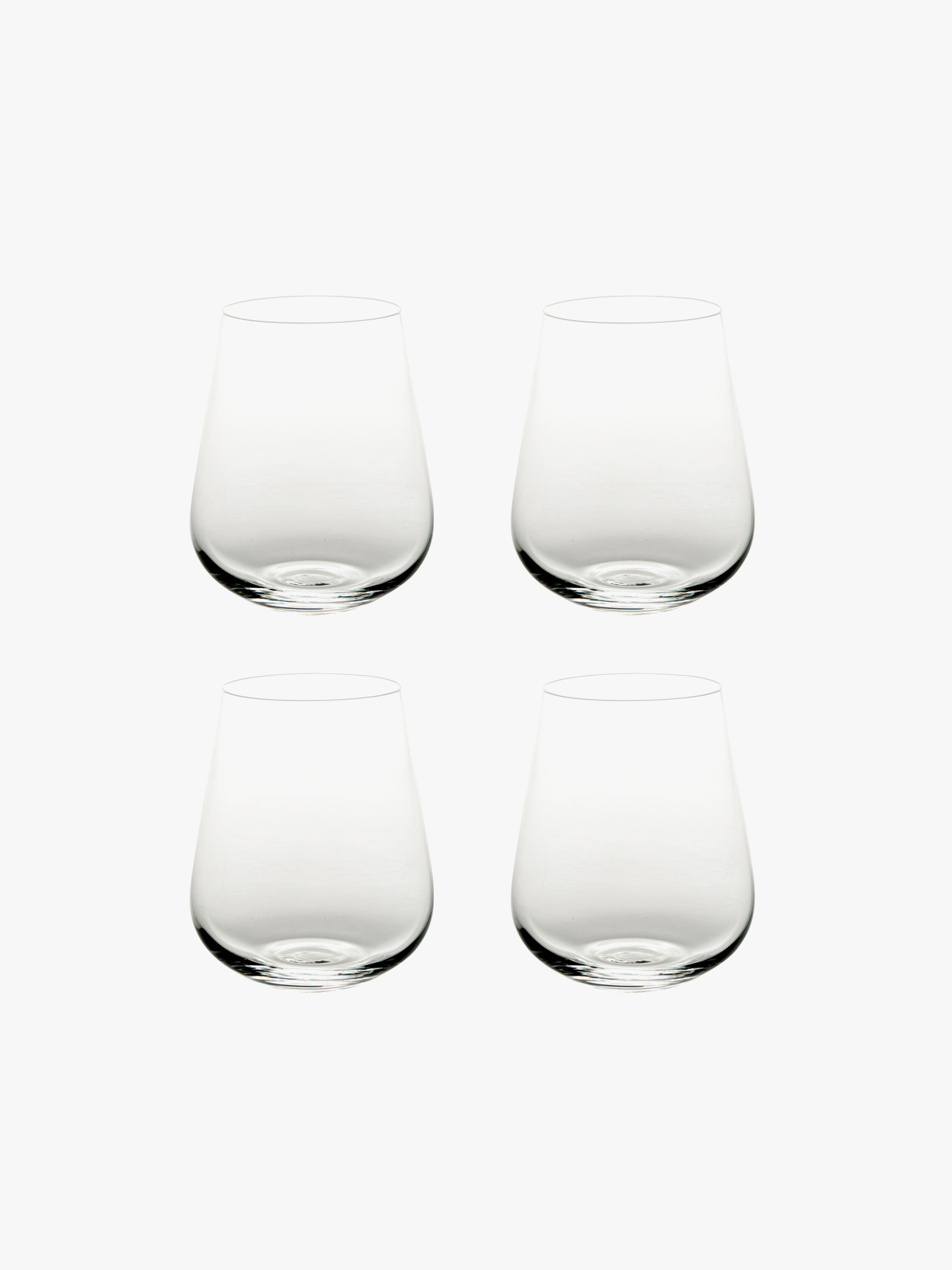 Pack de 4 Copos Baixos Aroma em Vidro