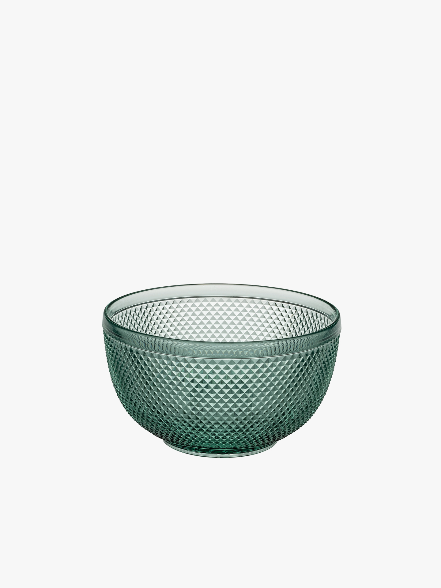 Saladeira em Vidro com Relevo de Bicos