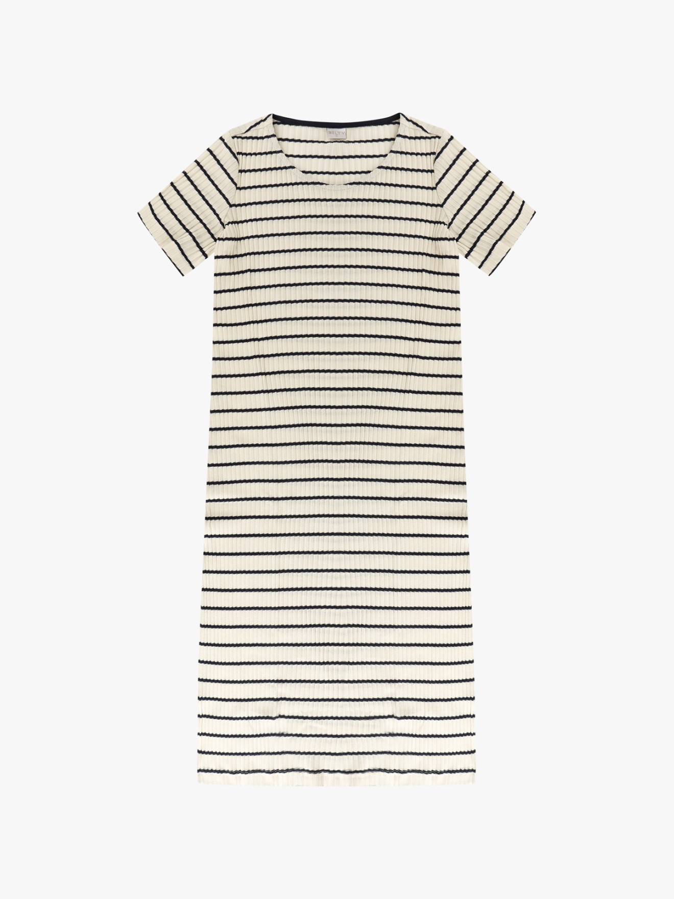 Vestido de Praia �s Riscas