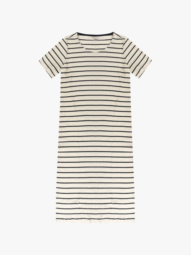 Vestido de Praia às Riscas