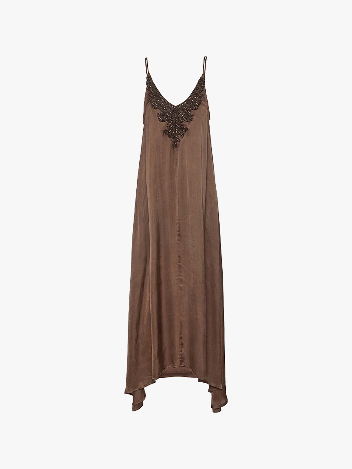 Vestido Comprido Acetinado