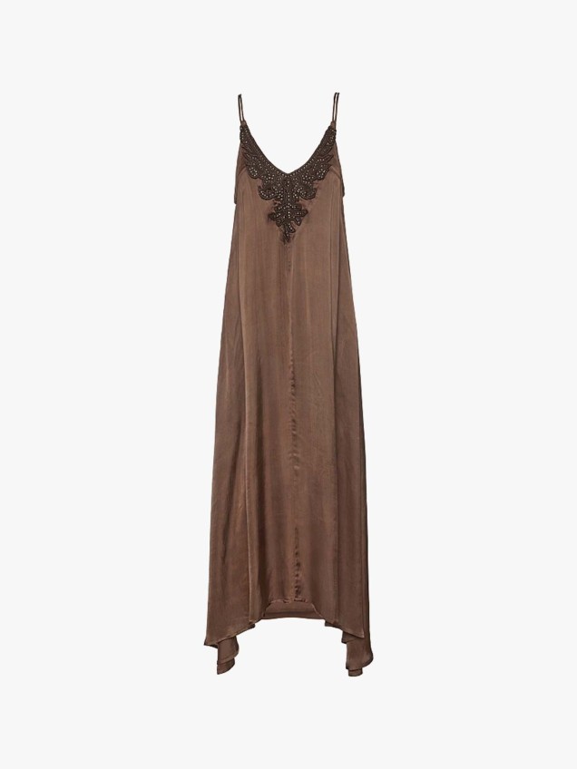Vestido Comprido Acetinado