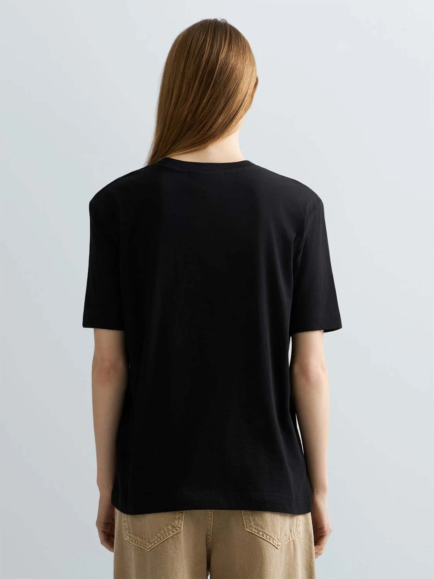 T-shirt Boxy Fit com Estampado