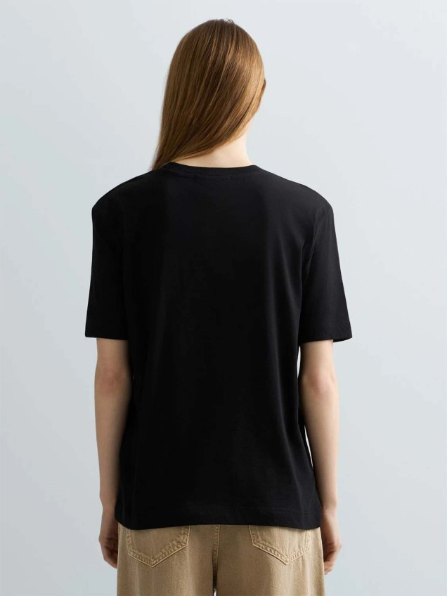 T-shirt Boxy Fit com Estampado