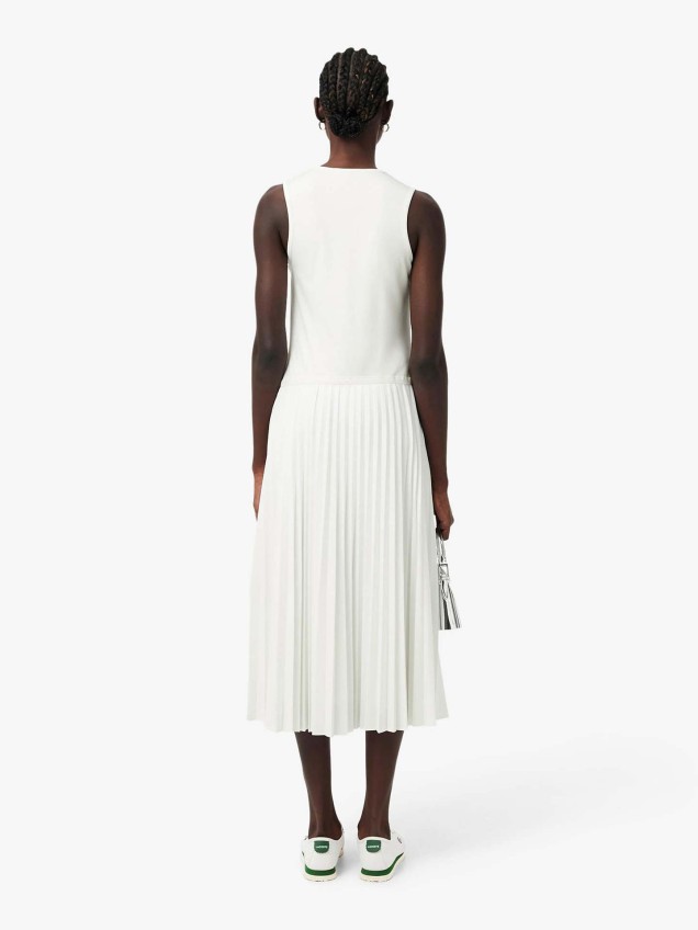 Vestido Comprido Plissado