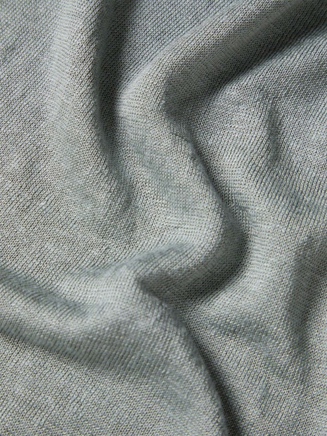 T-shirt com Ombros Descaídos