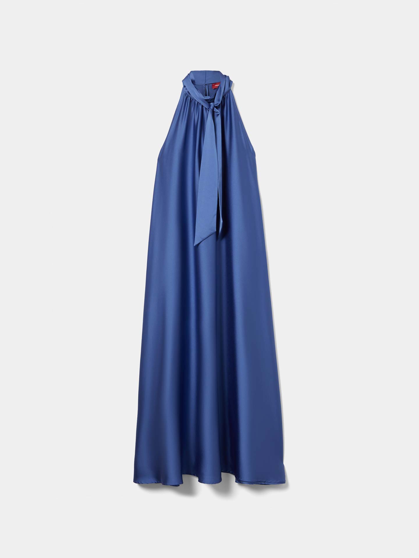 Vestido Fluido de Manga Cava