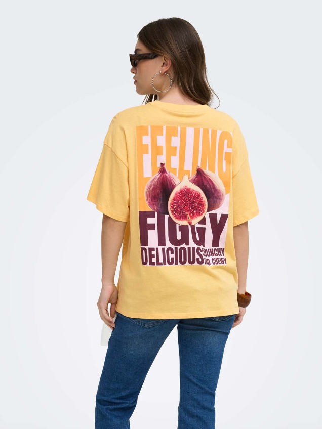 T-shirt com Estampado