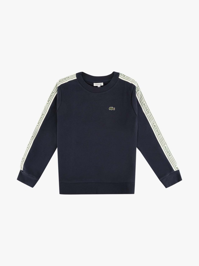 Sweatshirt com Riscas Laterais