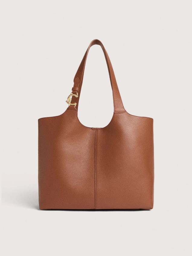 Mala Tote C-Easy em Pele