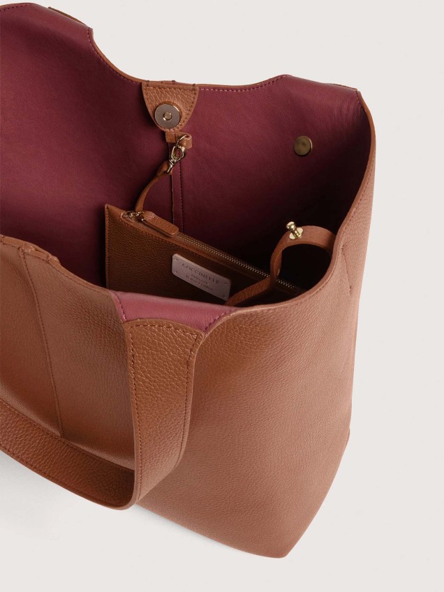 Mala Tote C-Easy em Pele