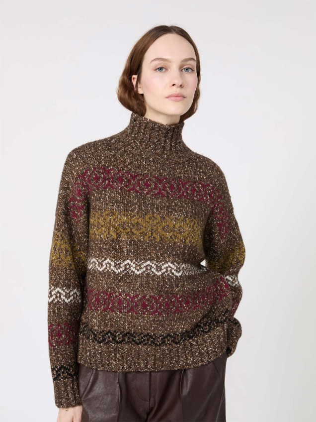 Camisola de Gola Alta WKIMODA