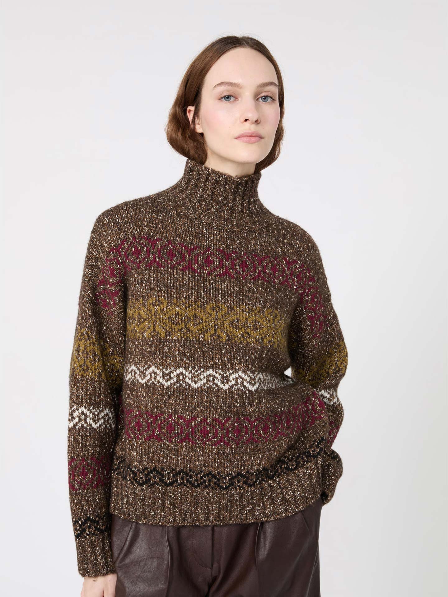 Camisola de Gola Alta WKIMODA