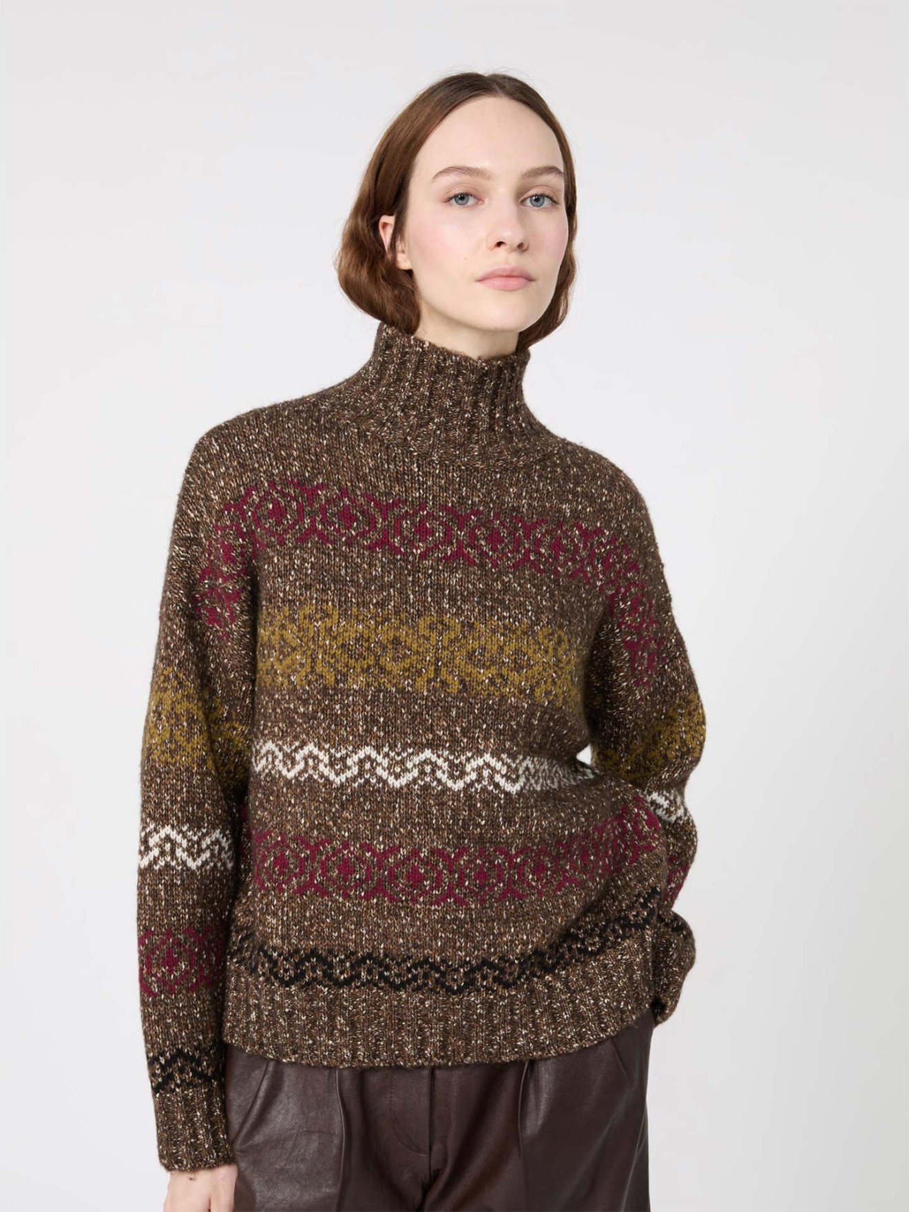 Camisola de Gola Alta WKIMODA