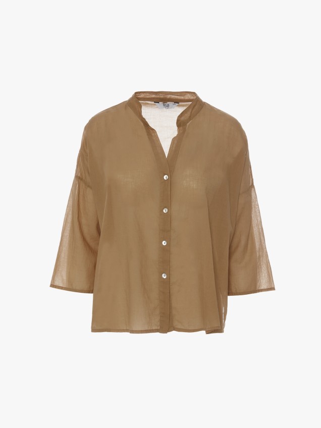 Camisa com Manga a 3/4