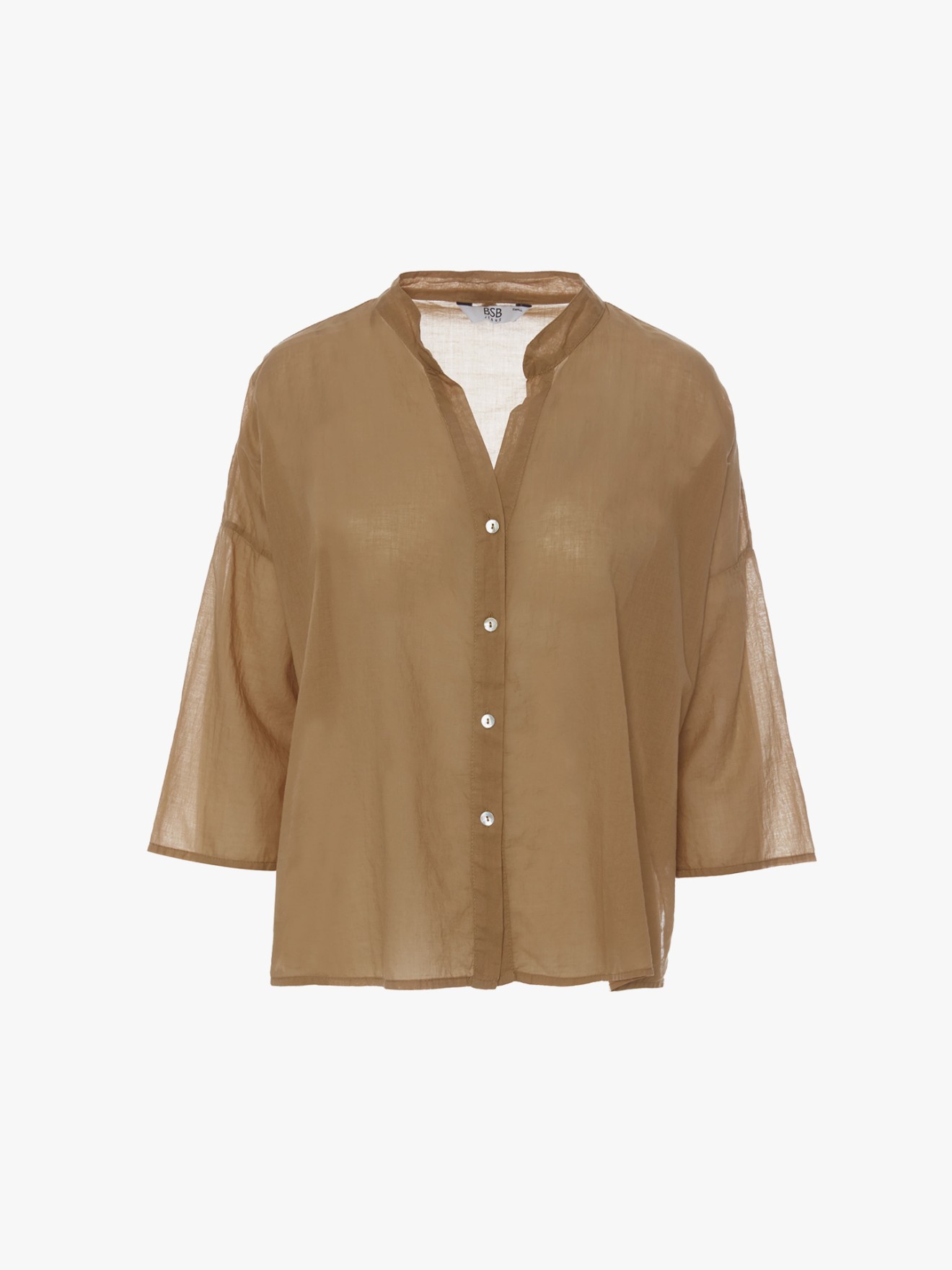 Camisa com Manga a 3/4