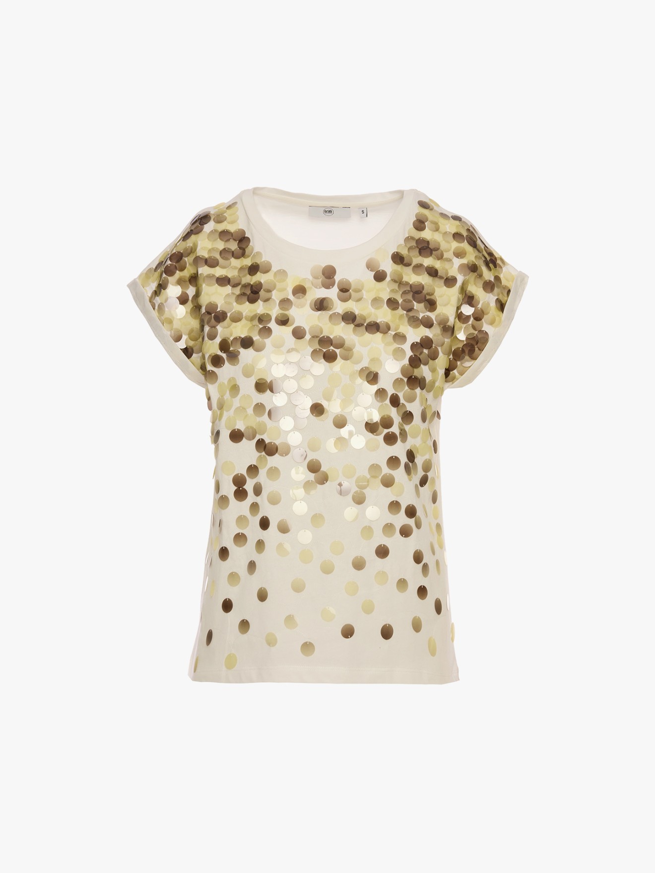 T-shirt com Lantejoulas