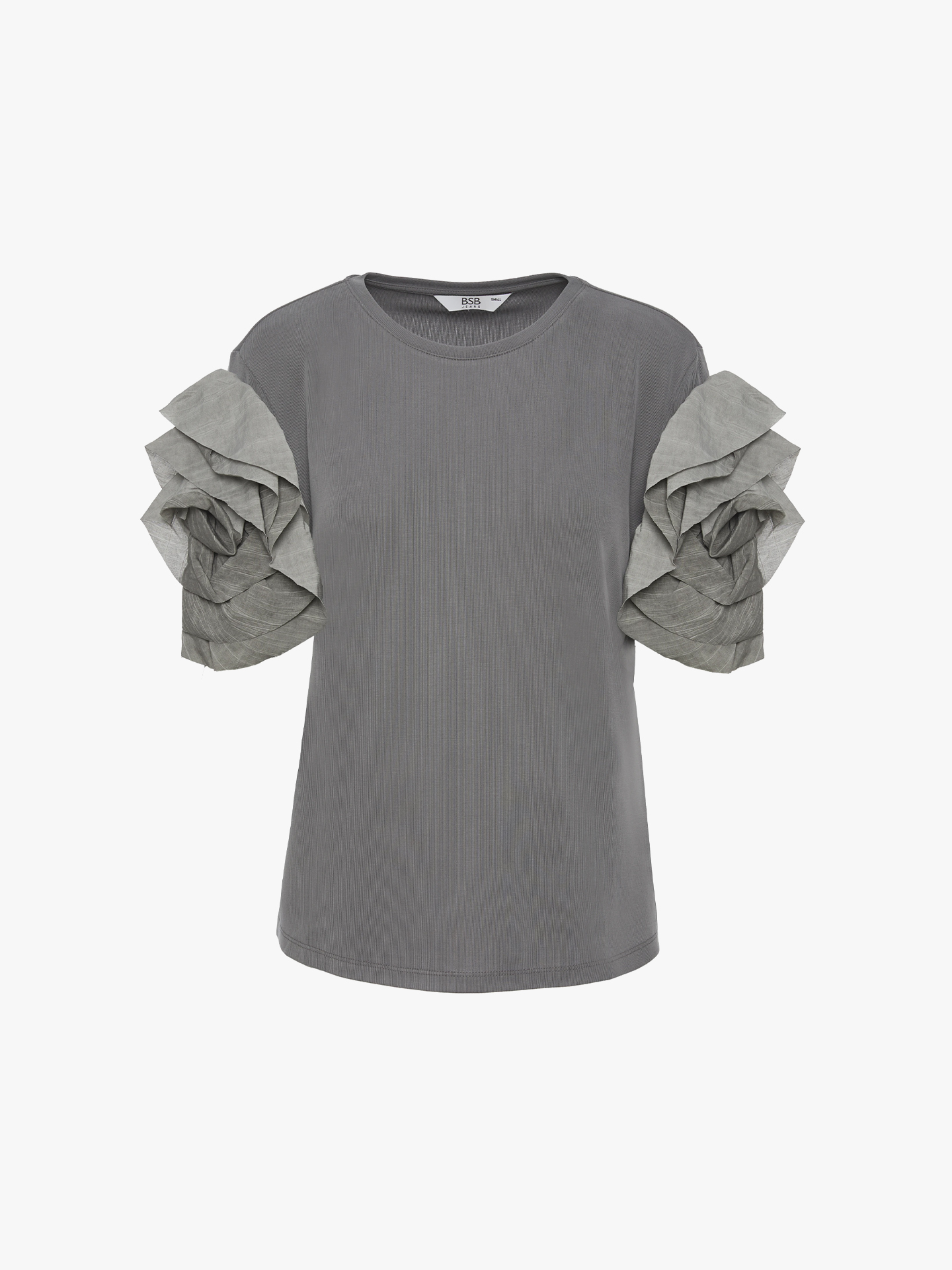 Blusa com Folhos