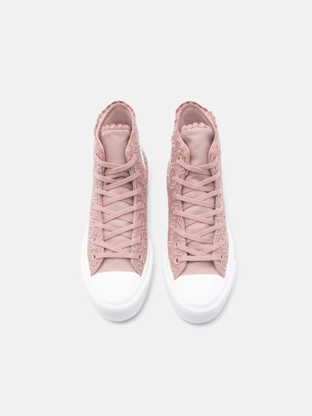 Sapatilhas Chuck Taylor Lift Platform com Bordado