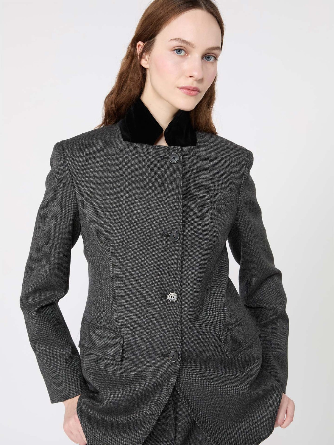 Blazer com Gola Subida WKIMARTORA