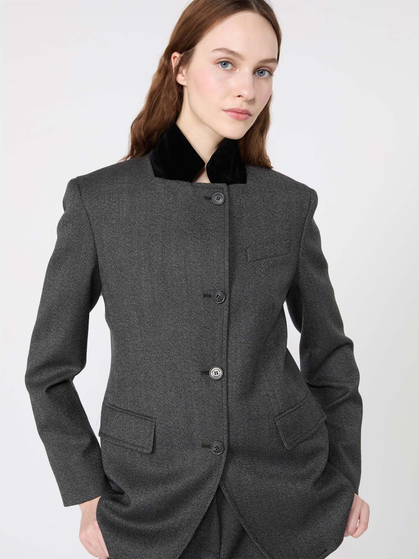 Blazer com Gola Subida WKIMARTORA