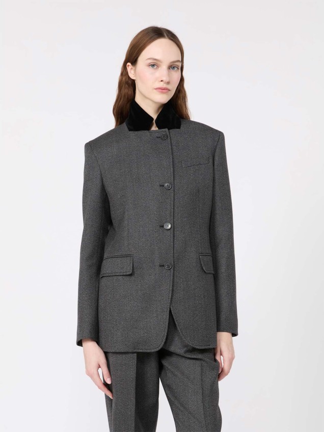 Blazer com Gola Subida WKIMARTORA