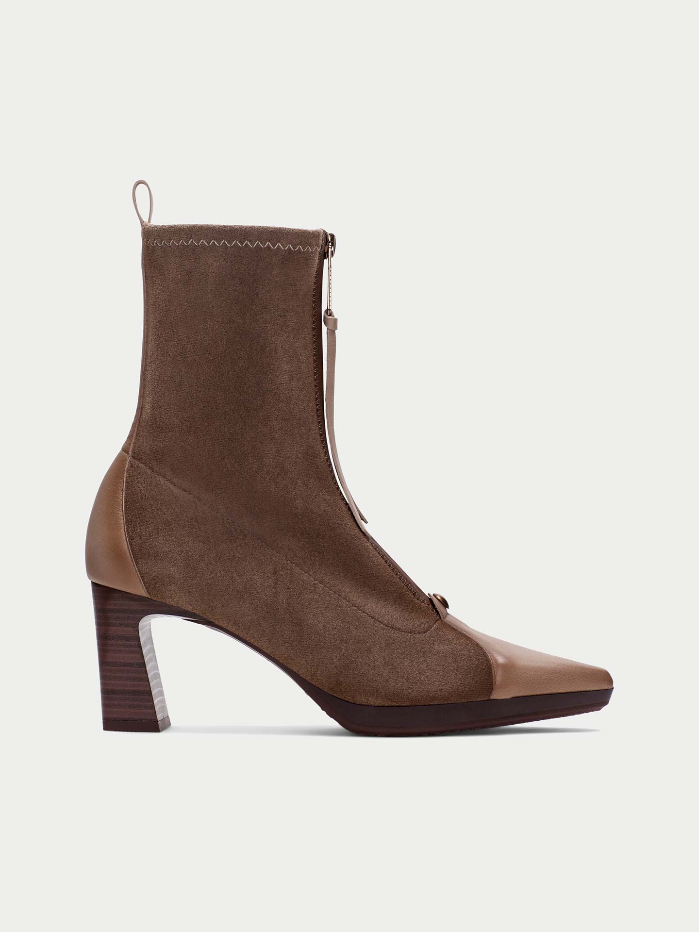 Botas de Salto em Bloco