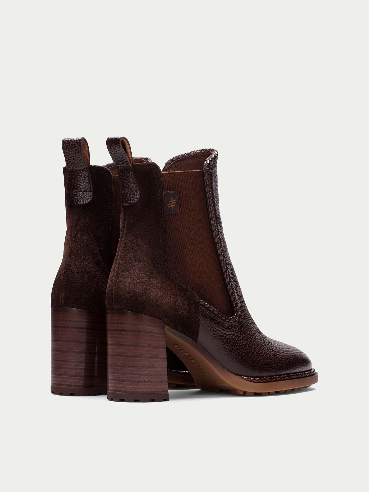 Botins de Salto em Bloco