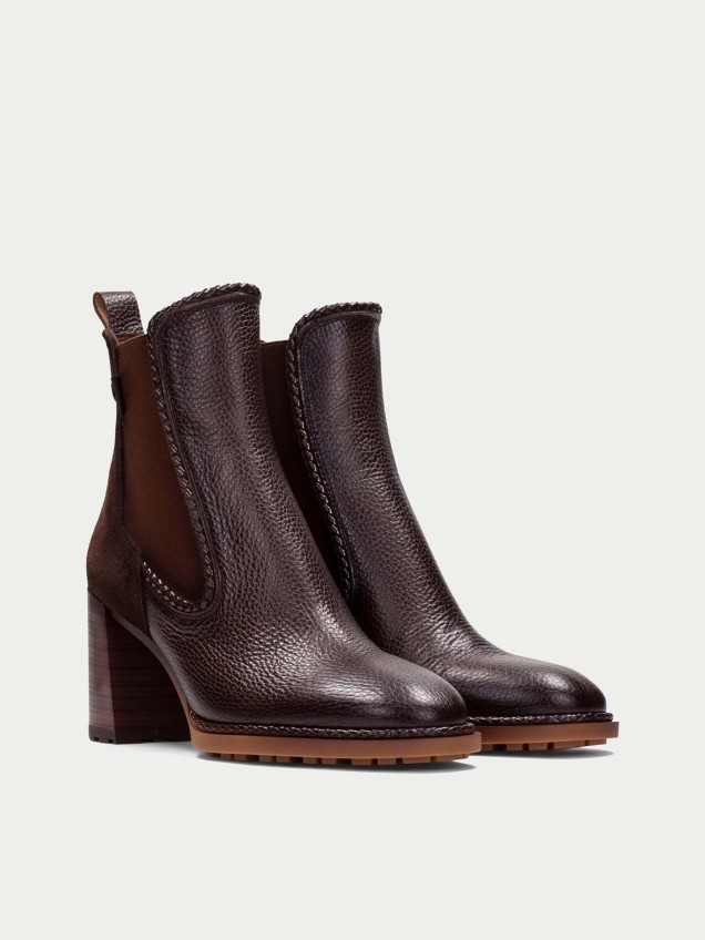 Botins de Salto em Bloco