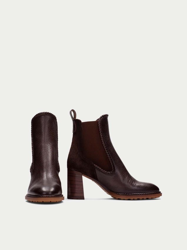 Botins de Salto em Bloco