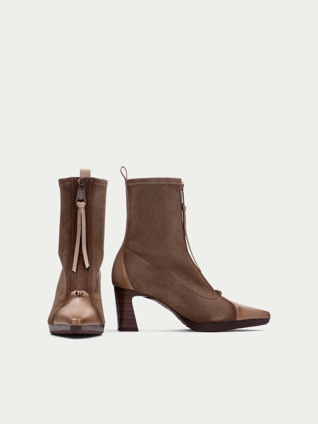 Botas de Salto em Bloco