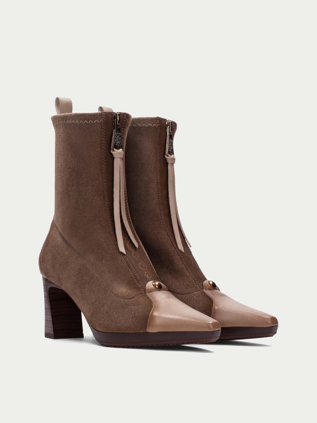 Botas de Salto em Bloco