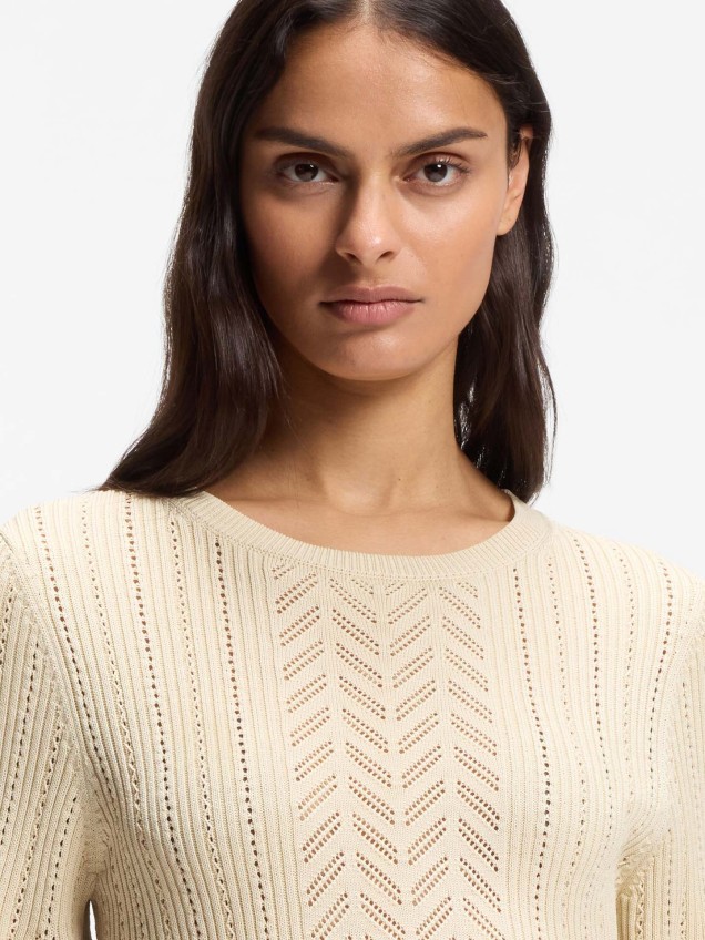 Camisola de Malha Aberta
