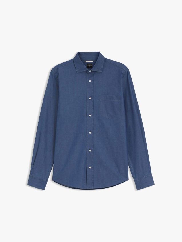 Camisa com Bolso no Peito