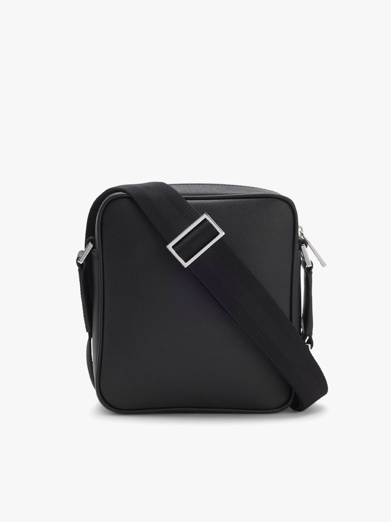 Bolsa de Repórter em Couro Regenerado