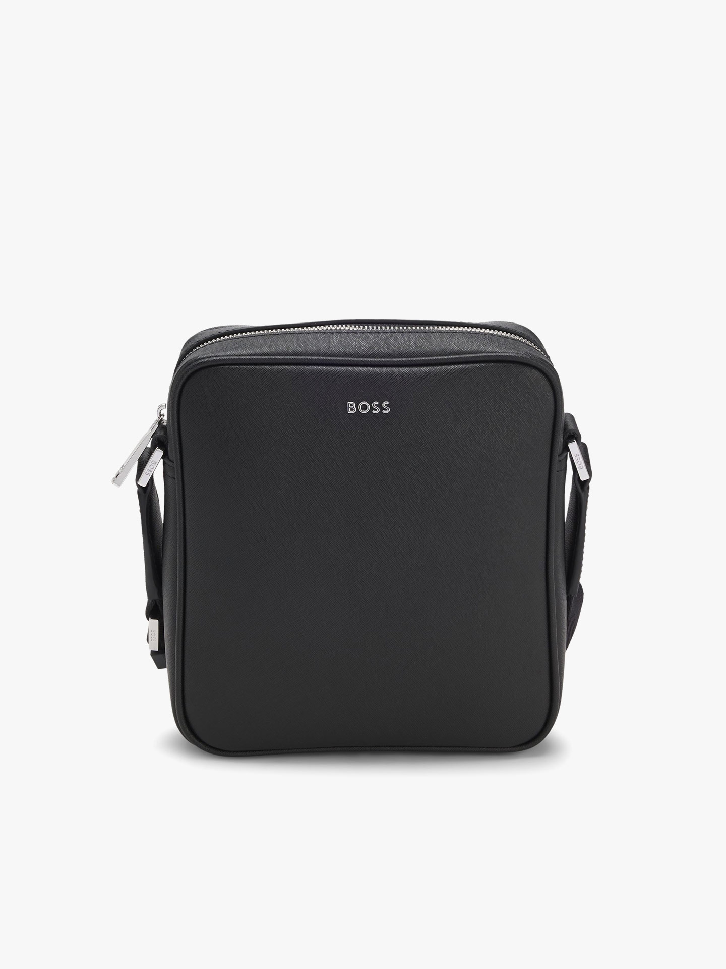 Bolsa de Repórter em Couro Regenerado