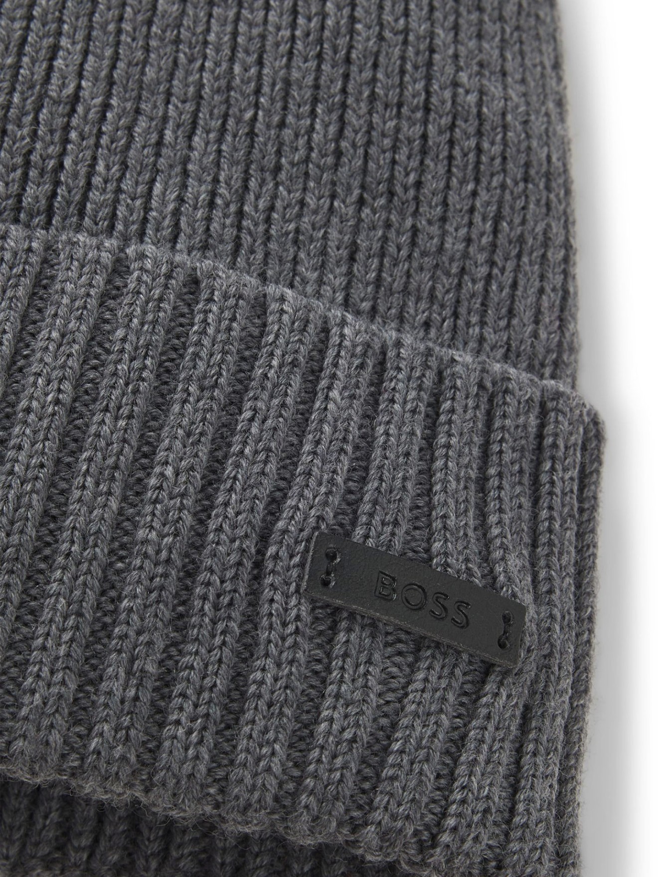 Gorro em Malha Canelada