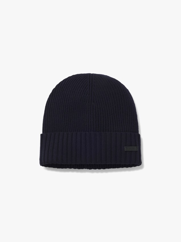 Gorro em Malha Canelada
