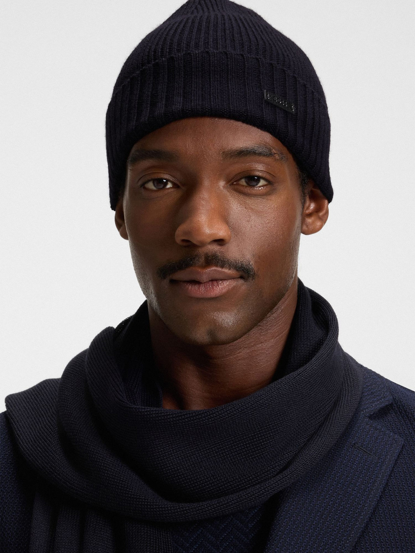 Gorro em Malha Canelada