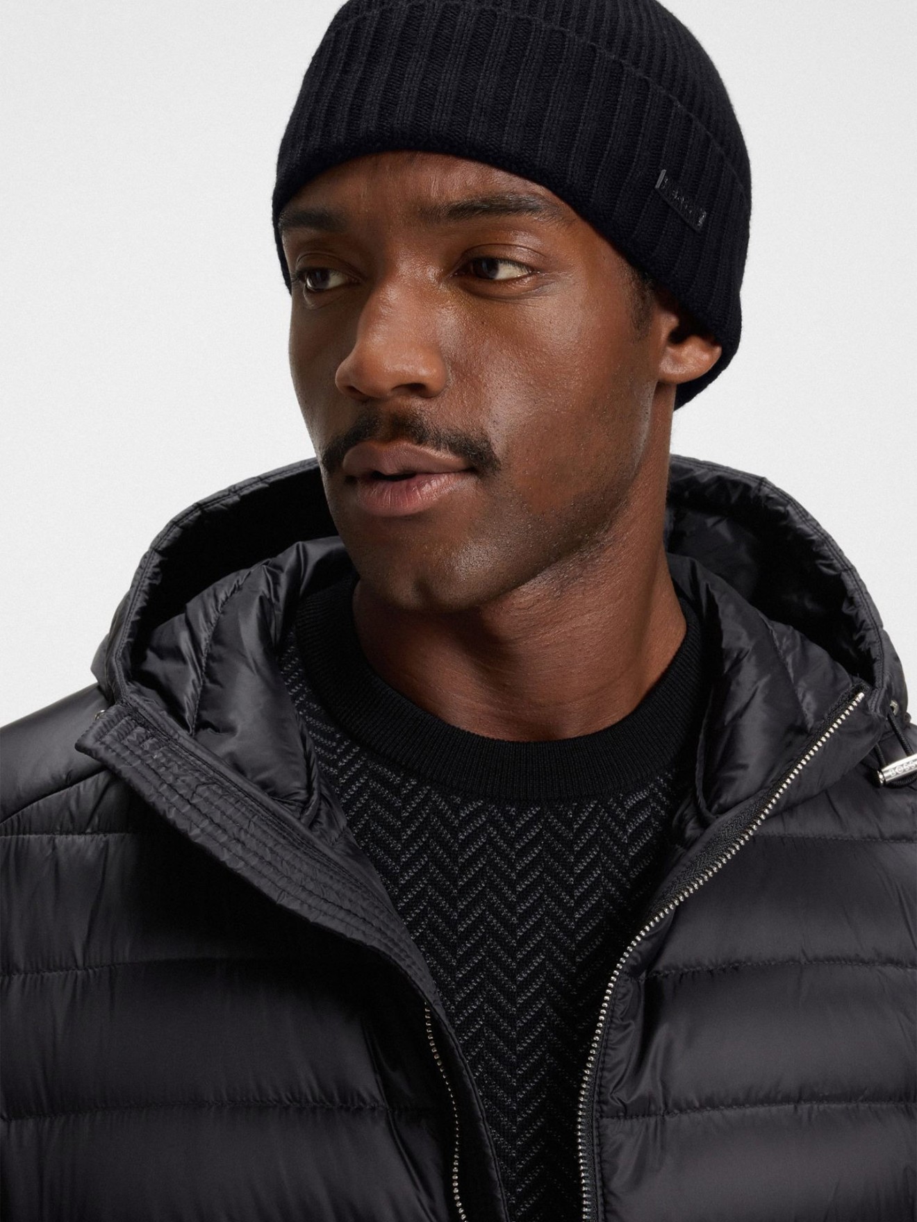 Gorro em Malha Canelada
