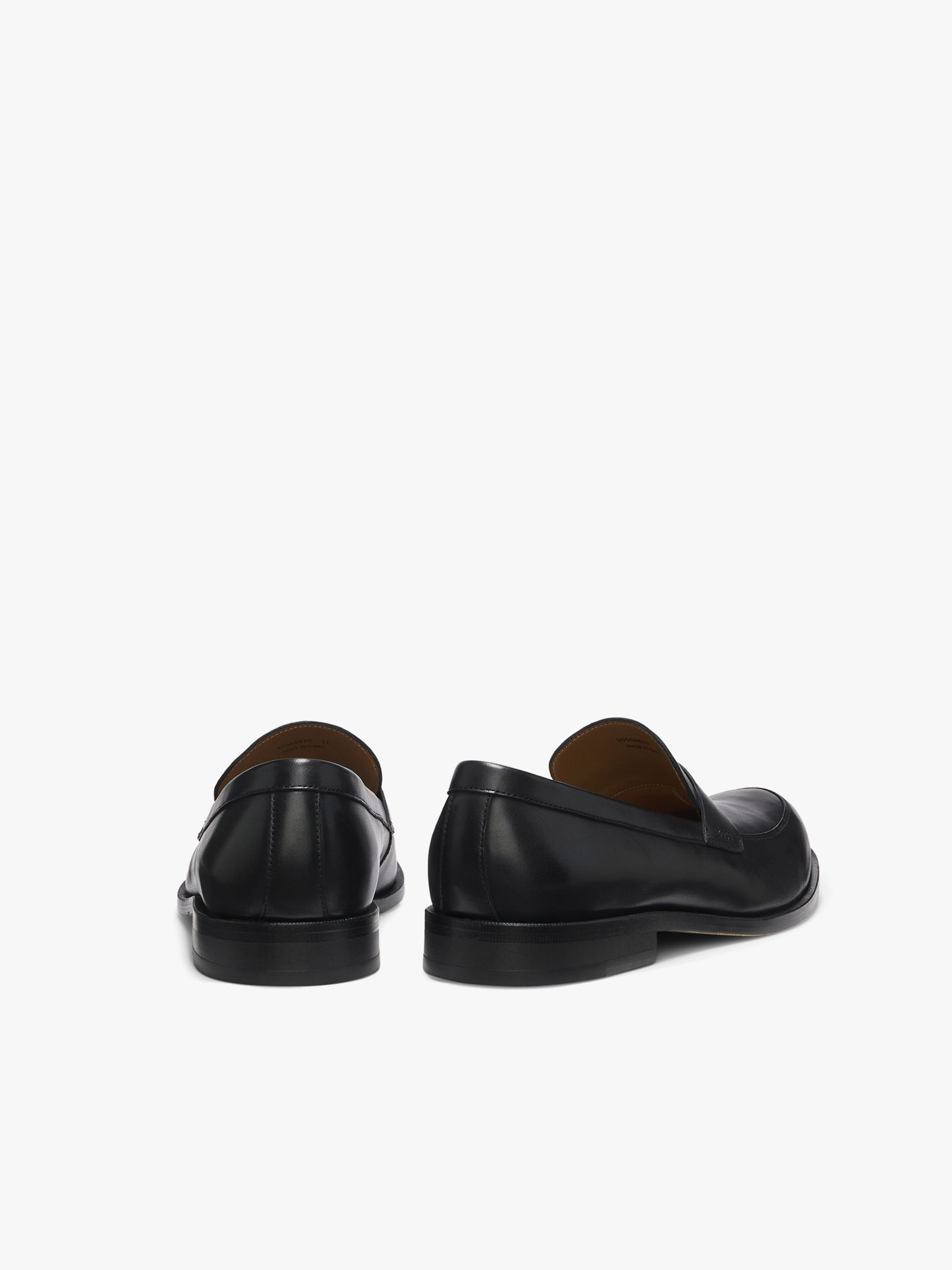 Loafers em Pele