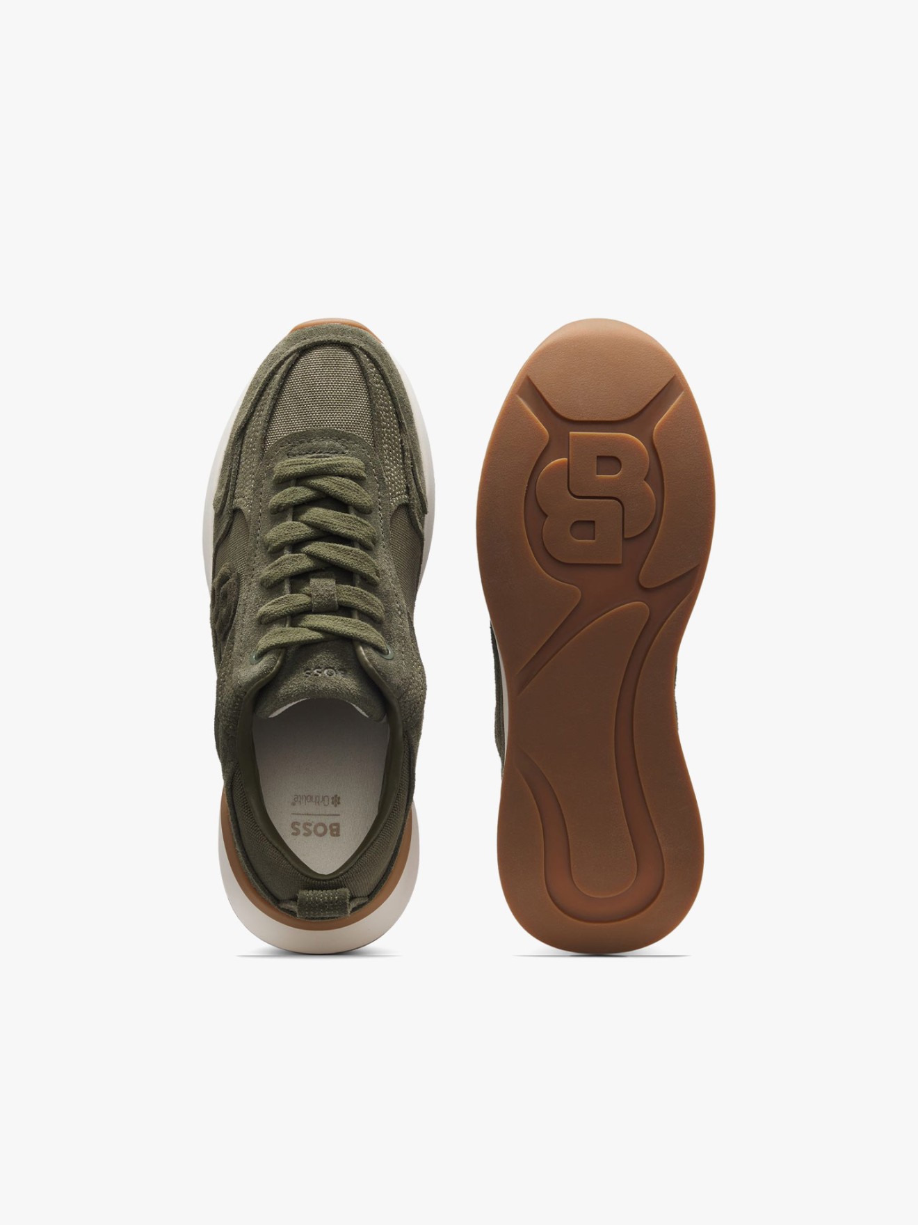 Sapatilhas em Camur�a com Monograma Double B
