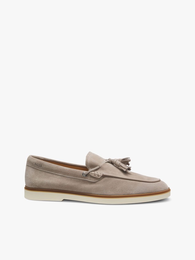 Loafers em Camurça com Berloques