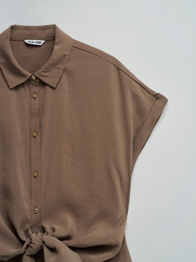 Camisa com Laço