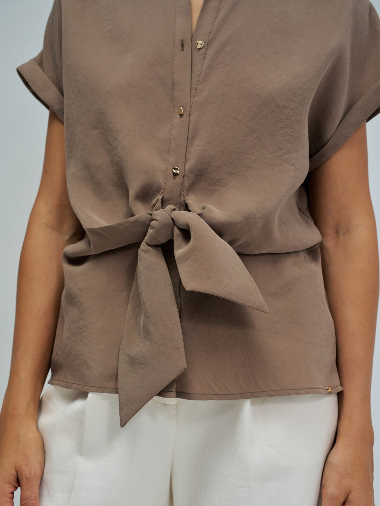 Camisa com La�o