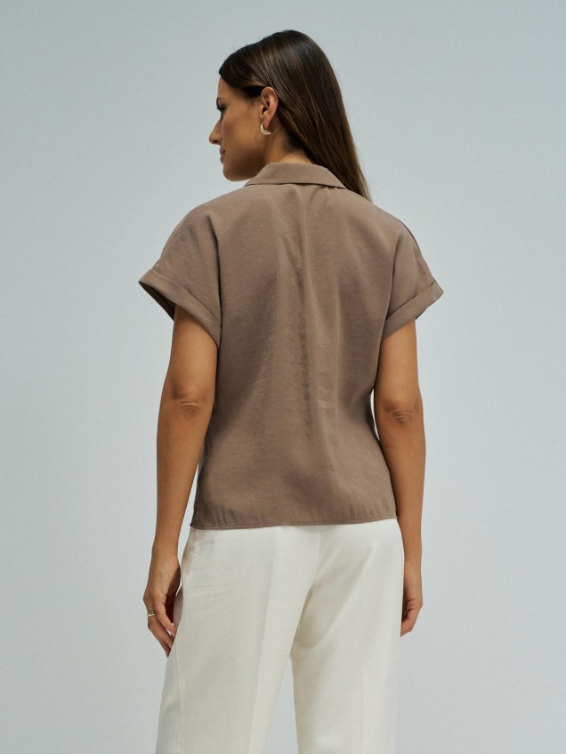 Camisa com Laço