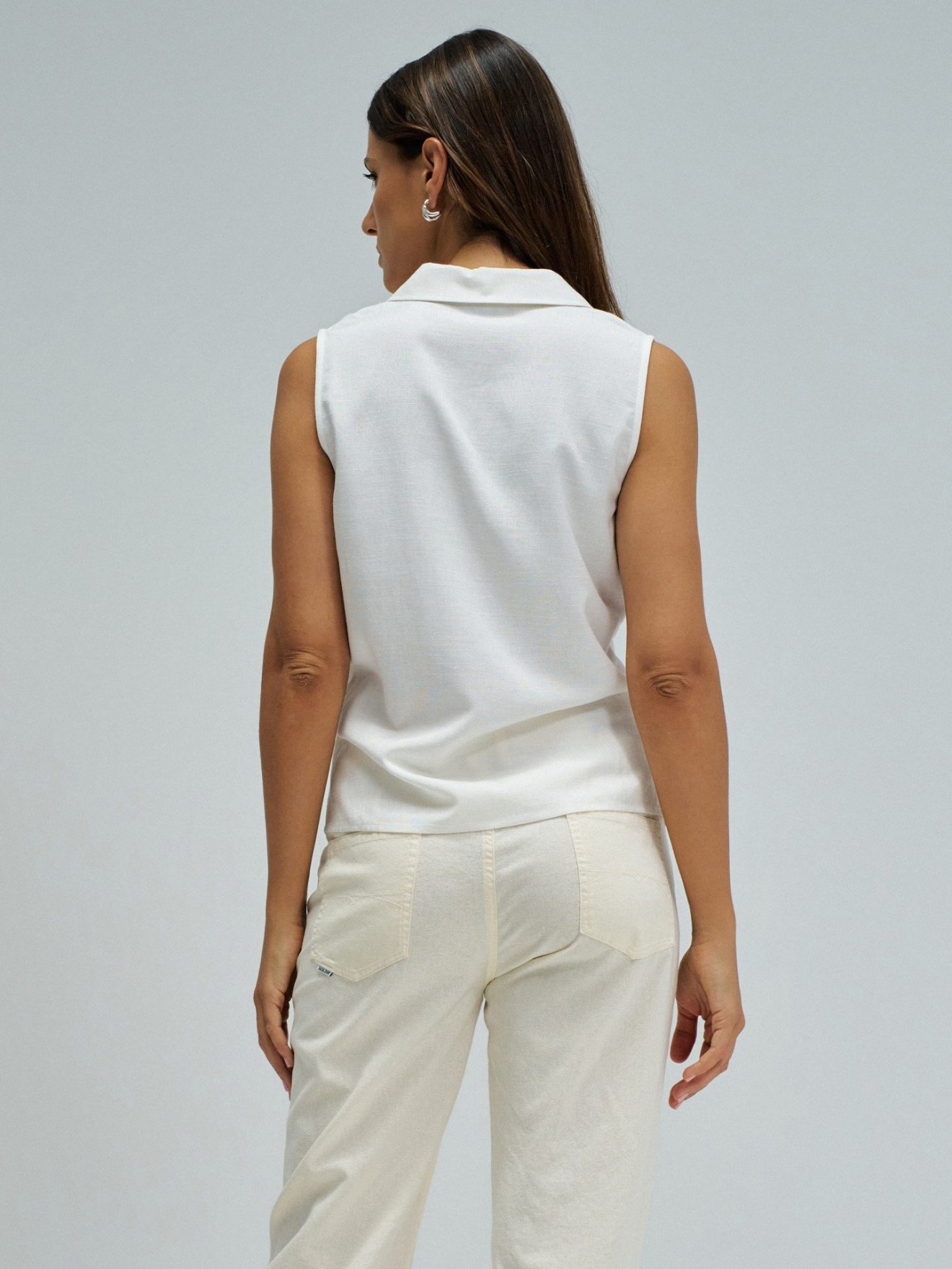 Blusa com Decote em V