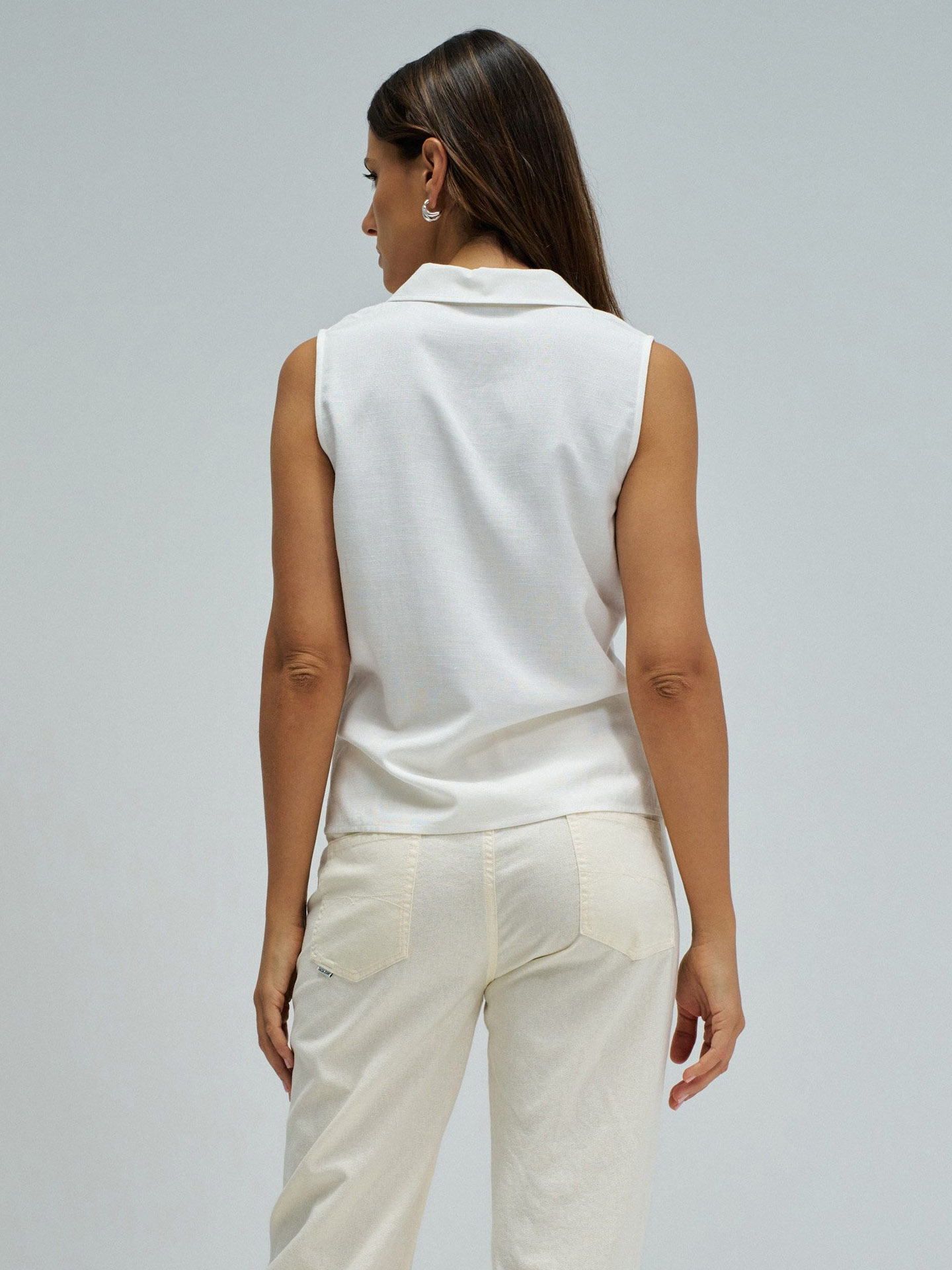 Blusa com Decote em V