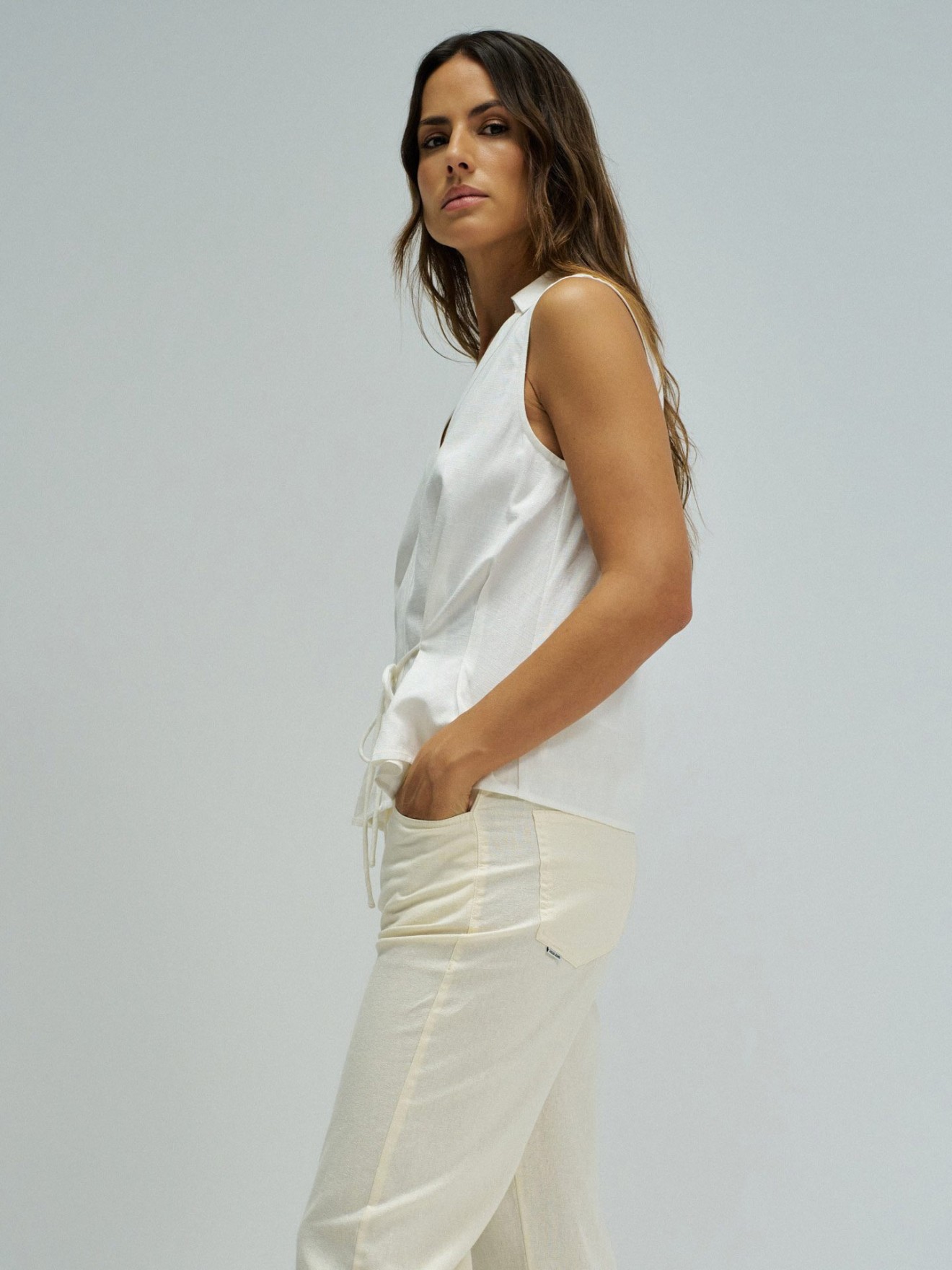 Blusa com Decote em V