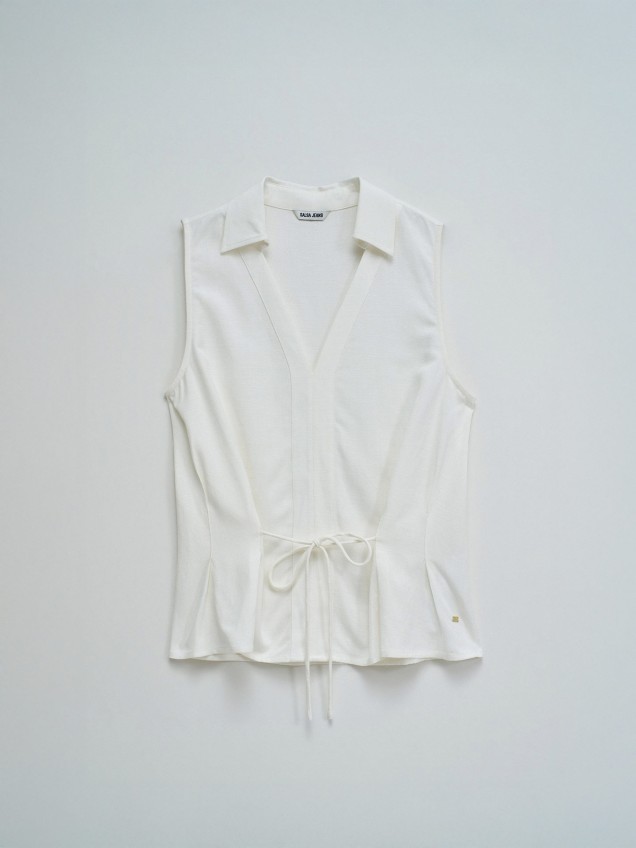 Blusa com Decote em V